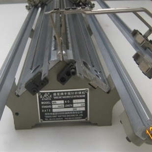 盛星牌手摇横机针织横机6G手摇中粗线编织机中粗线毛衣机加长机器