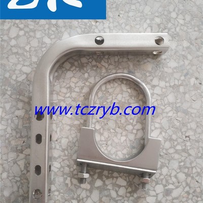 新品兆瑞壳体2088变送器外壳碳钢安装支架人气镀镍铁金属架 ZR-B4