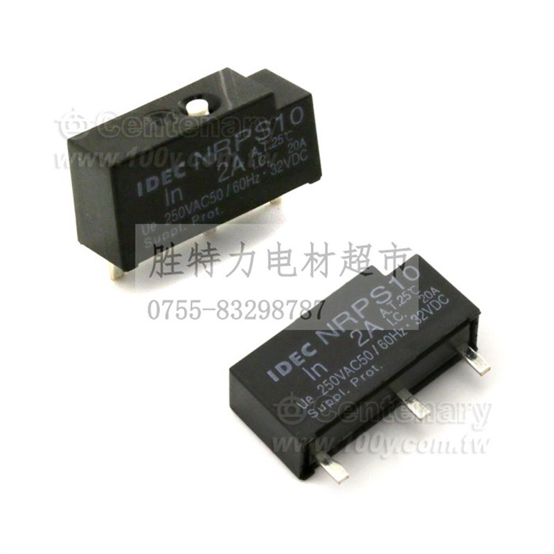 电路板型电流保护器 NRPS10-2A 和泉IDEC 继电器 2A 原装正品现货