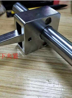 位置显示器用夹板DPQK20DPNK12光轴防转动固定件光轴快速夹紧器