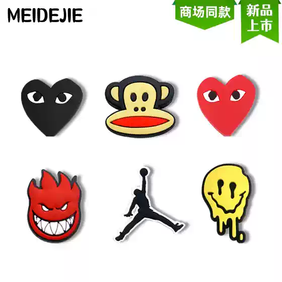 Croc Shoe Accessories DIY Shoe Charms Detachable Cartoon Shoe Buckles Cute Trendy Decoration Recommended for Men, Women, and Children ins