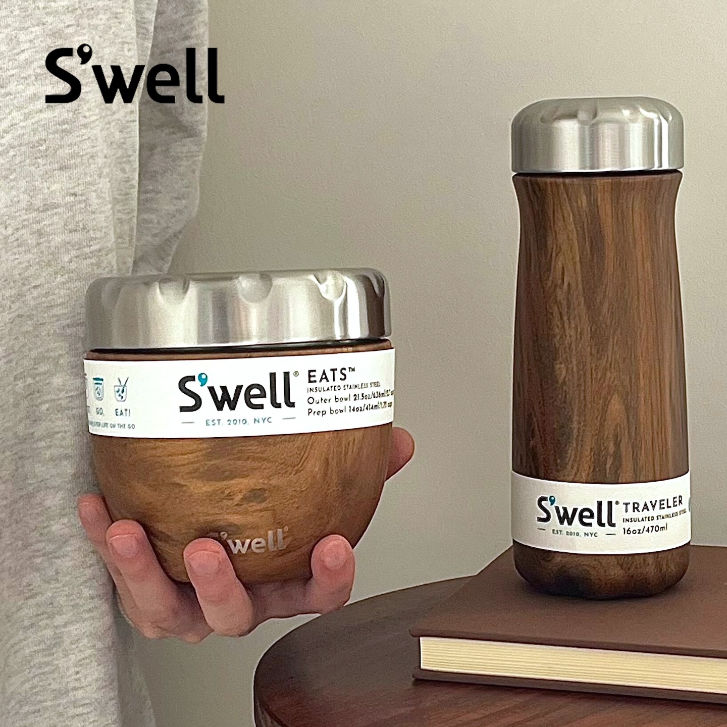 美国Swell大容量保温饭盒