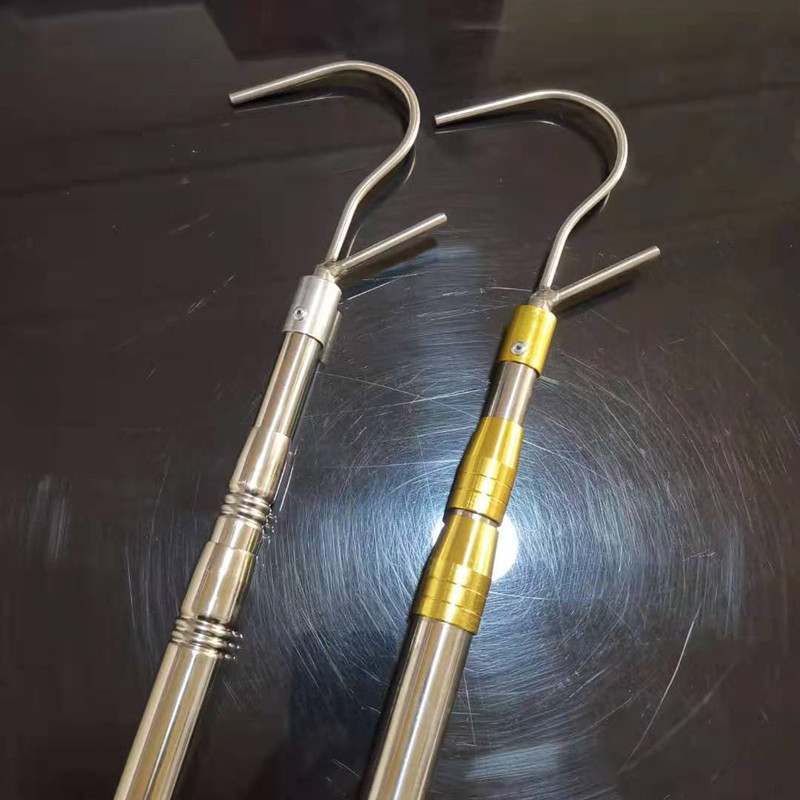 便捷多功能撑衣杆晾衣杆丫叉挑衣杆挑线杆挂杆伸缩钩衣杆子挂衣叉