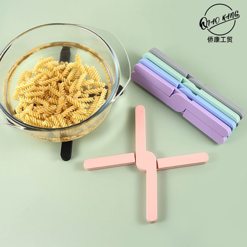 加厚硅胶可折叠锅垫 硅胶垫厨房防热隔热餐杯垫耐高温餐桌垫防滑