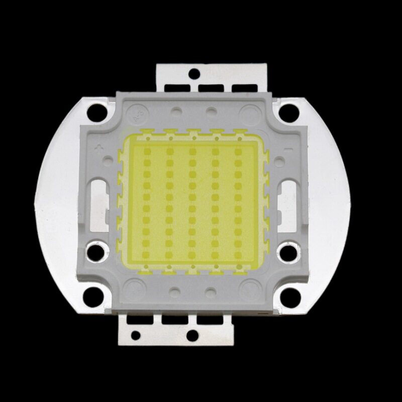 免驱动24Vled灯珠超亮50w100w大功率led集成光源24V投光灯芯 足瓦