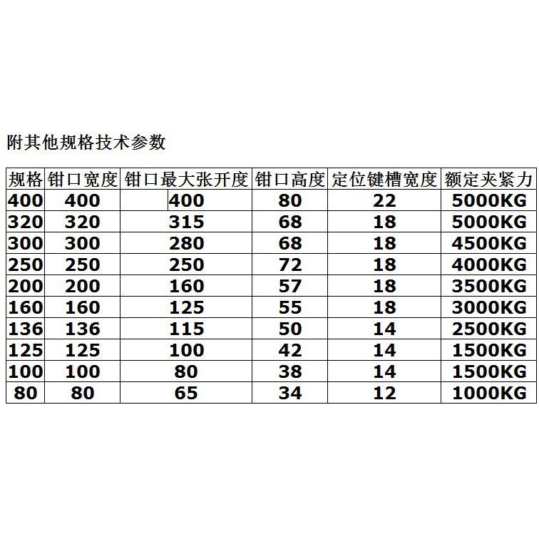 大连重型高精度刨床 车床铣床机用平口钳 qh80-qb500 多规格
