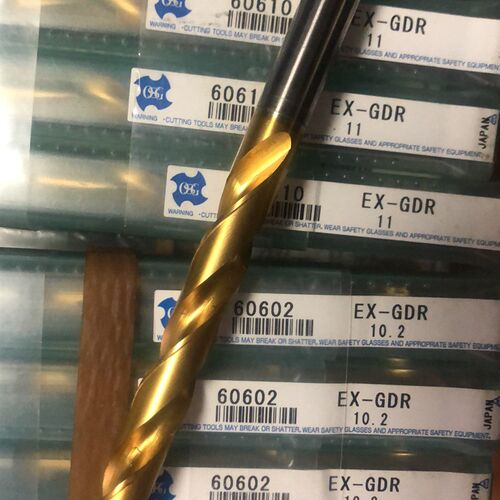 日本OSG钻头EX-GDR 10.0  10.3 11.0 10.2mm OSG镀钛黄金色钻头