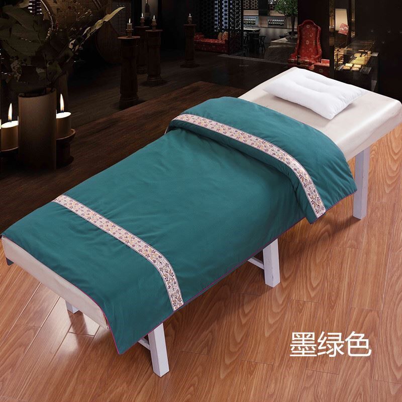 美容院用品按摩床的专用s被子被套被芯美容床上用的被子理疗纯色
