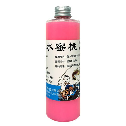 水蜜桃原浆c青草鱼饵料添加剂黑坑野钓滑鱼诱鱼水果味高温开口剂