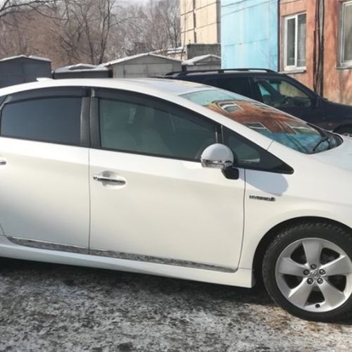 适用普锐斯 prius 30系门板10-1G5年款车身防擦防撞条电镀门边饰