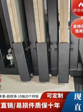 落地式瓷砖抽拉柜j750X1500大板岩板立式双面多功能展架瓷砖展示