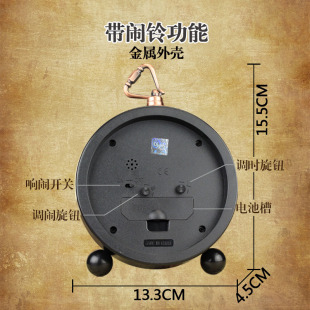 小型怀旧床头g闹钟欧式座钟复古表摆台式钟表桌面摆件家用摆放时