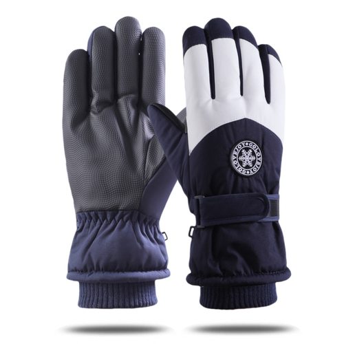 滑雪手套男女季防风防水户外骑行摩托车加绒加厚分指手套