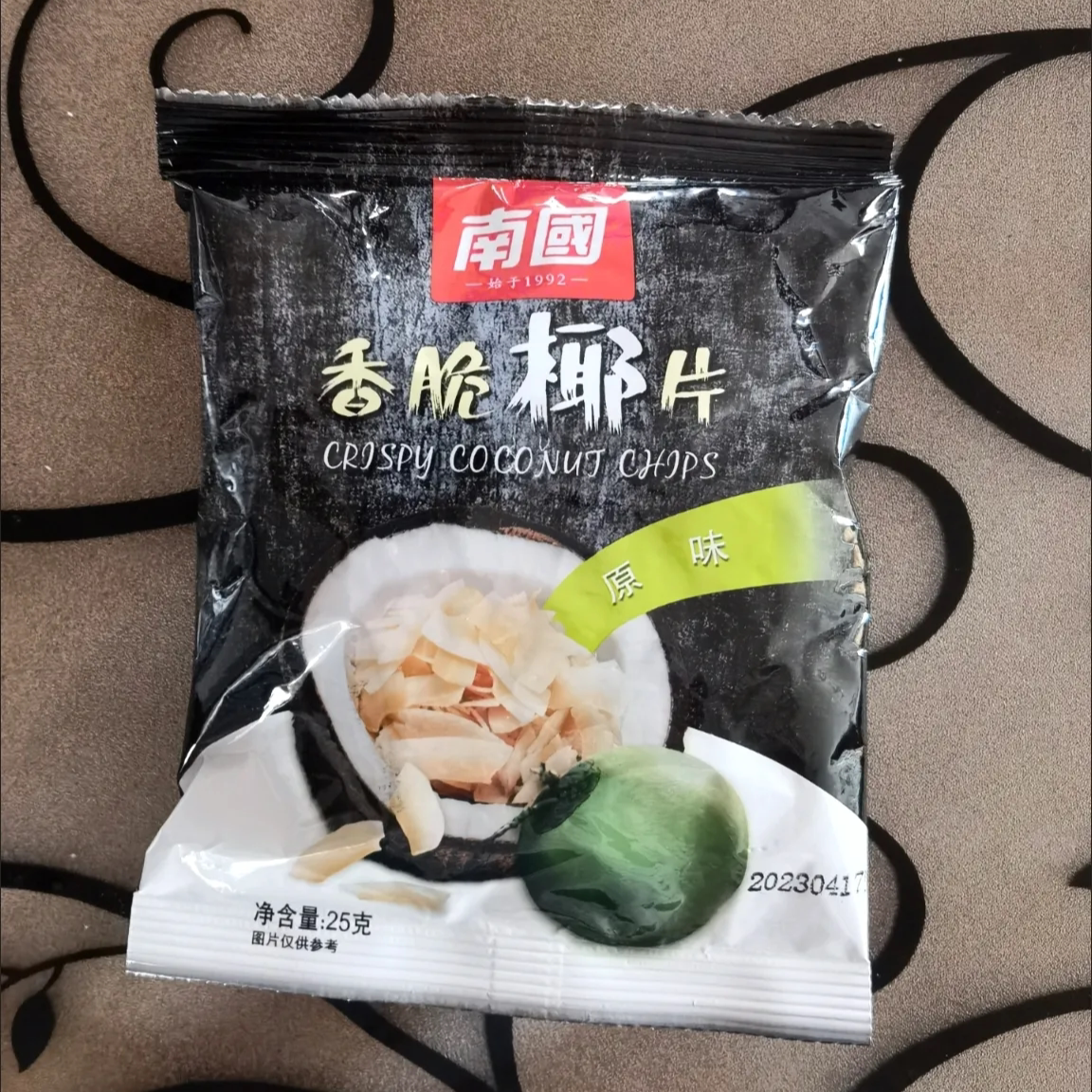 【新货】南国海南香脆椰子片25g袋椰子烘焙脆椰片水果干零食