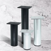 可调节铝合金家俱脚整体橱柜腿沙发脚电视柜脚床头柜浴室柜腿加厚