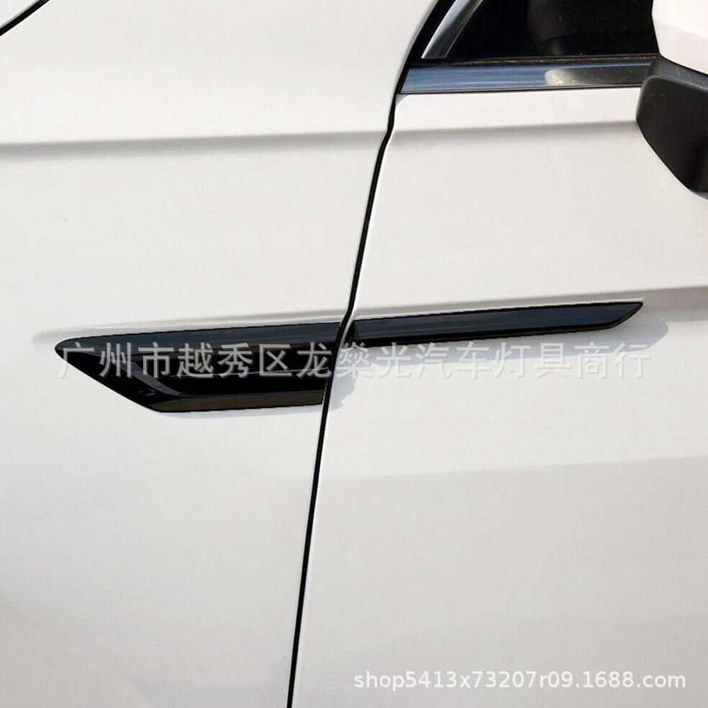 适用于20172018新途观四驱标途观改装车标叶子板侧标装饰车贴