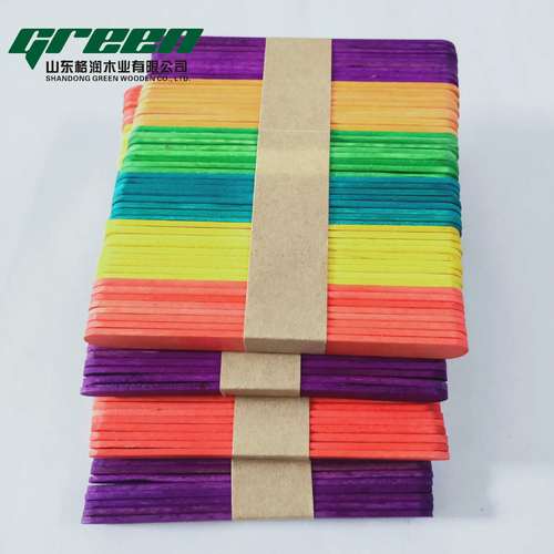 雪糕棒93mm彩色面曲 雪条棒 冰糕棒 冰淇淋棒 工厂大量