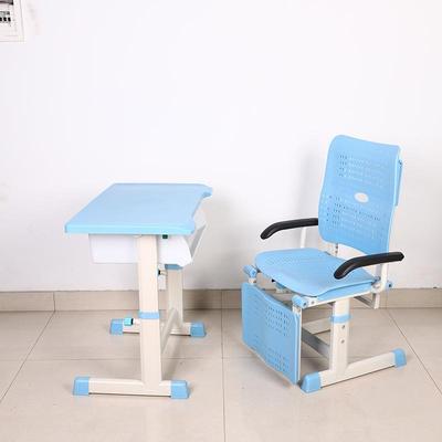 卡扣式降家午休桌课椅初升LHU中小学教室专用用孩子补课习用