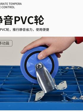 多层板车双层护栏20220102手推车平三层小推车音塑料面手板推货车