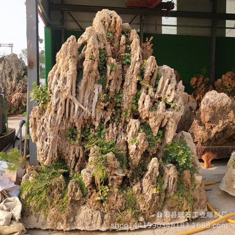 厂家 吸水石假山盆景上水石园林庭院造景上水石原石摆件