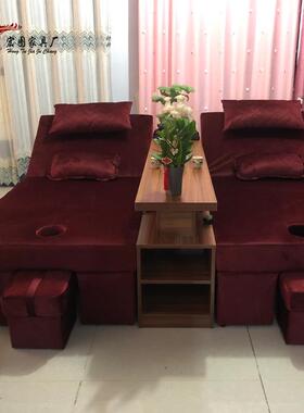 款足疗沙发电动足浴沙发床脚修脚沐椅足按摩推新拿HT-42洗沐足沙