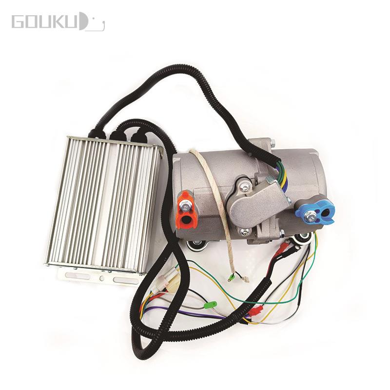 车载电压缩机18cc28cc涡旋直流压缩机货卡车2v24402动48v721vv压