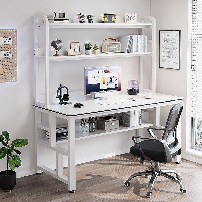 字台式电脑桌家用书桌书架一见详情体组合桌学生写卧学习子学室习