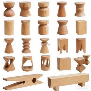 原木墩子酒店组合茶实655木几民桩宿边几树桩底座木根摆件方形坐