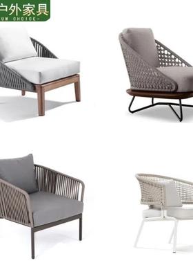 户DEY外编藤沙发藤椅酒店椅别墅庭院沙发花园阳台休闲藤户椅外家