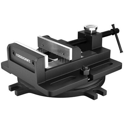 美口耐特功能台钳工作多台虎钳型LTF小钳工夹具小平钳旋转万向台