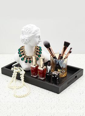 衣帽22.8.13装饰间摆品摆件套装梳妆台的设花上艺卫生间道具样板