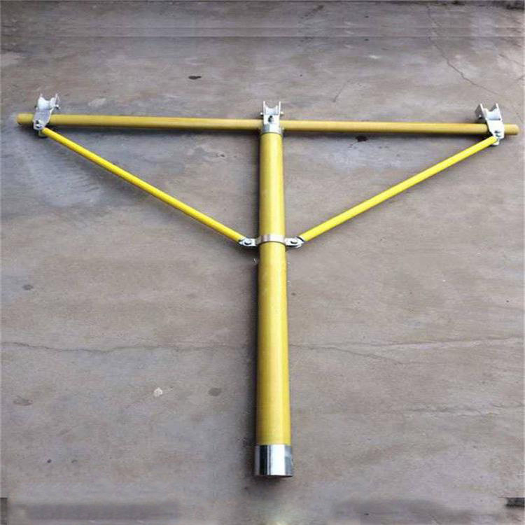 电力施工工具三相抗断裂临时横担多用途组合斗臂车用绝缘横担