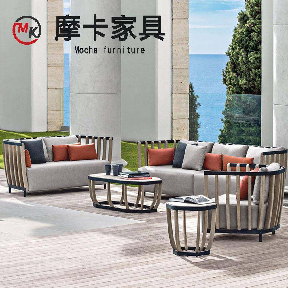 户外柚木发沙餐桌椅别墅室花园院样板房家具休闲319实木餐桌藤庭,住宅家具,户外沙发,淘宝优惠券,粉丝福利购,淘宝优惠卷