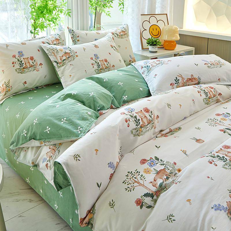 全B0Z棉被套单件1300纯2棉被罩150x200被单200x0单人OFF被芯被子