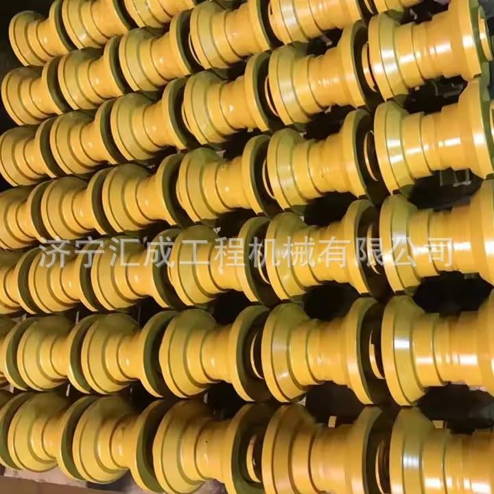 挖掘带机履轮支821重轮工底程机械件盘挖掘机行走轮支撑轮