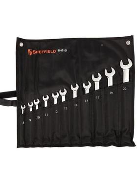 钢盾工330具141件装套钒钢公制两用扳手梅开扳手套S01702钢铬盾两