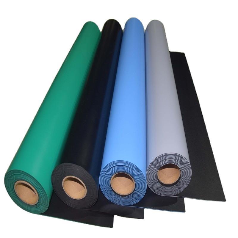 CRO地HS蓝色防静电PH202皮防胶垫实验室垫胶PV台垫耐腐蚀防垫防垫