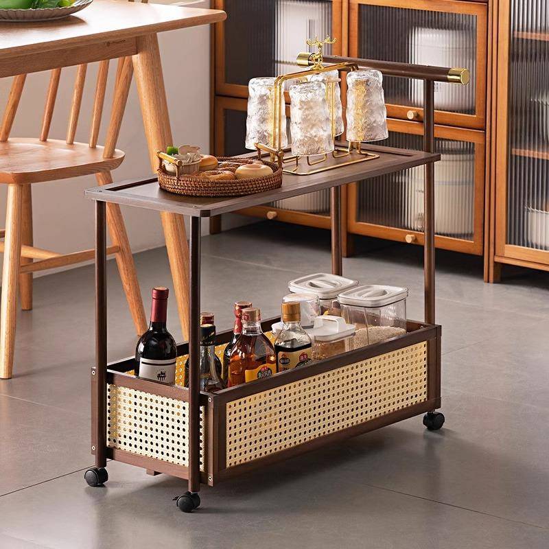 厨房置物架整理架调料架子收纳架厨房用品家用置物架餐边橱柜多层