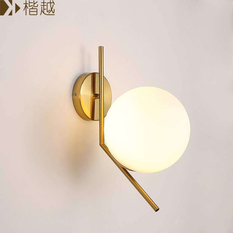 北欧后现代玻璃球壁灯客厅卧室床头阳台走廊过道铁艺个性创意灯具,纺织面料/辅料/配套,纺织机械配件,淘宝优惠券,粉丝福利购,淘宝优惠卷