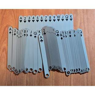 sticks 跨境新品 popsicle card 扑克牌冰棒棍3D打印摆件 Playing