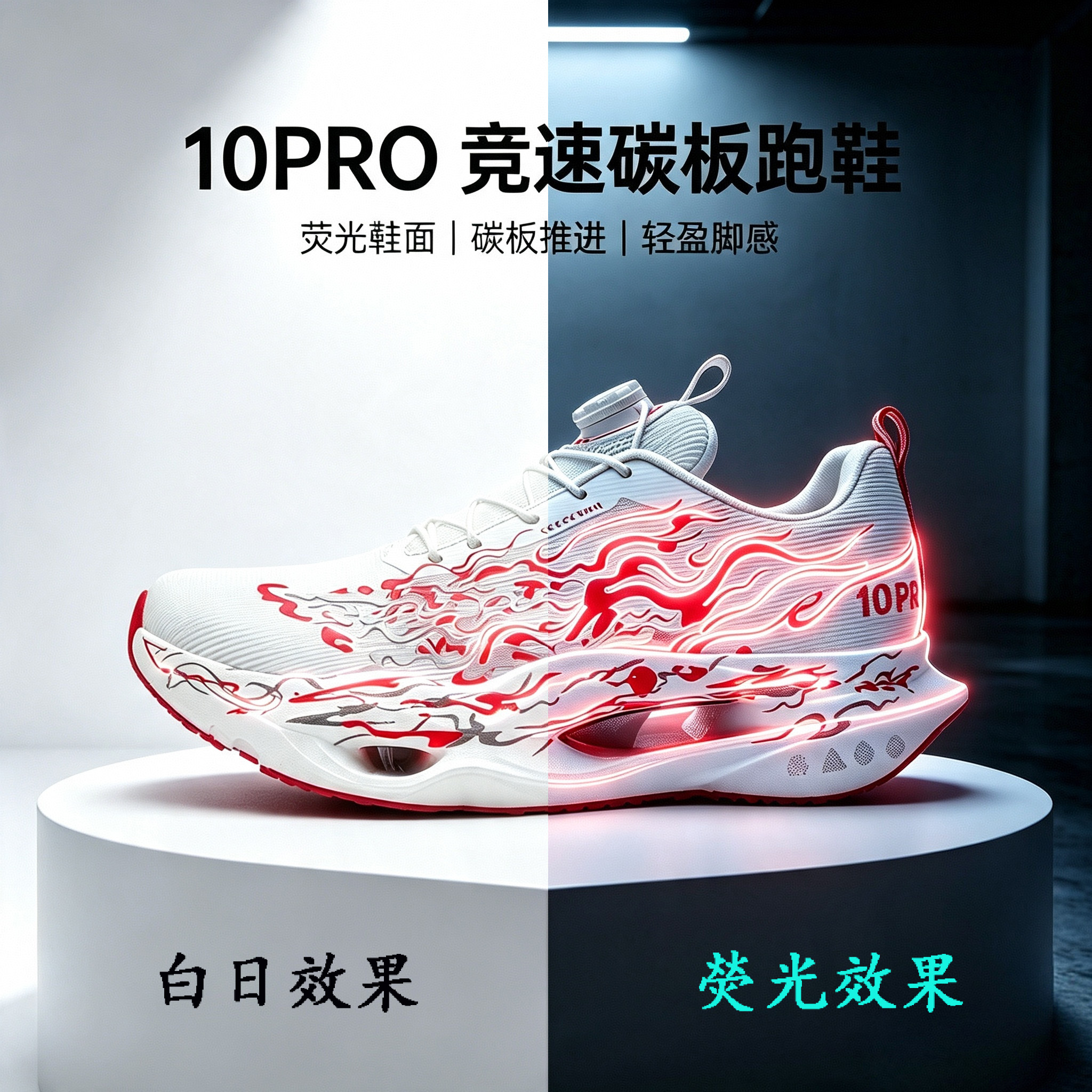 赤兔10PRO学生心跳运动跑步鞋