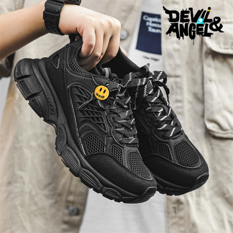 男鞋秋冬季厚底增高百搭休闲鞋子