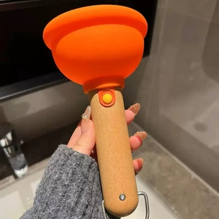 马桶塞小夜灯搋子起夜手电筒卧室床头创意搞怪礼物柔光伴睡氛围灯