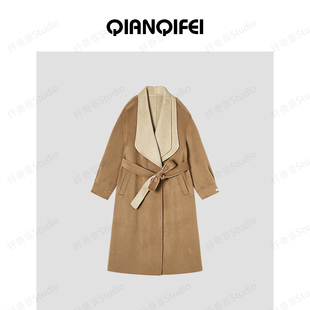 Soft Power 权利大衣 2519 高级感宽松双面大衣