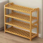 楠竹鞋 柜 架子简易多层经济型宿舍家用入户门口客厅收纳置物架小鞋