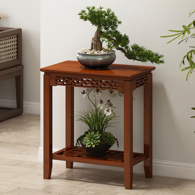 依人言楠竹花架子阳台花盆置物架