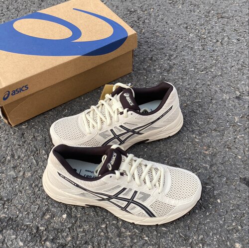 Asics Gel-Contend 4 灰色 减震耐磨 低帮跑步鞋 男款 T8D4Q-030