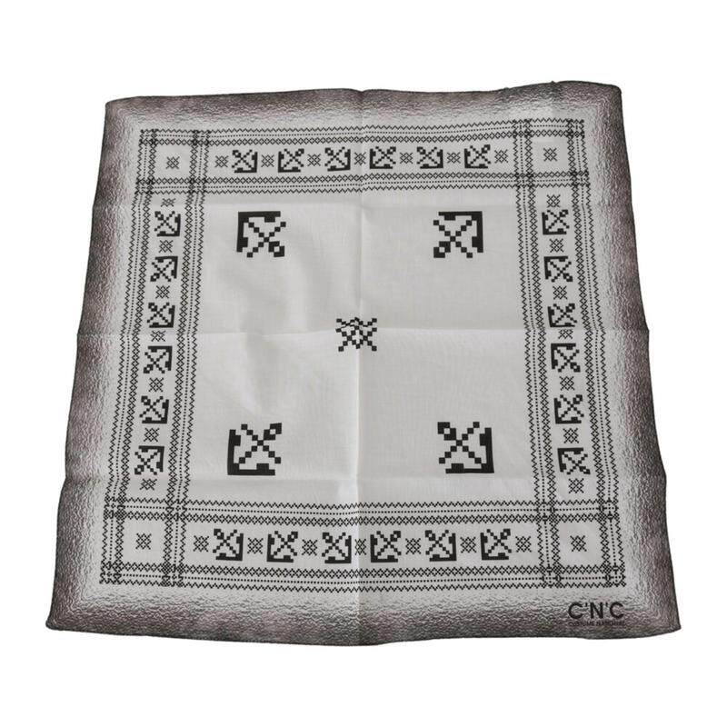 costume national 男士拼色 围巾