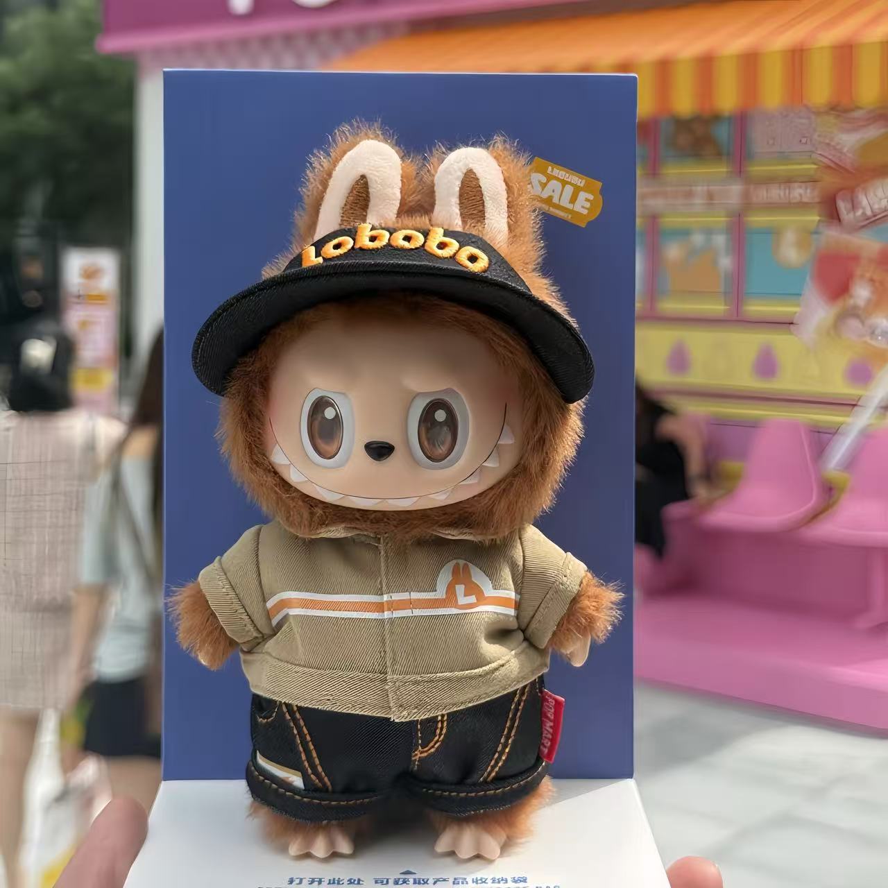 【仅衣服】labubu拉布布娃衣怪味便利店一二三代17cm套装穿搭