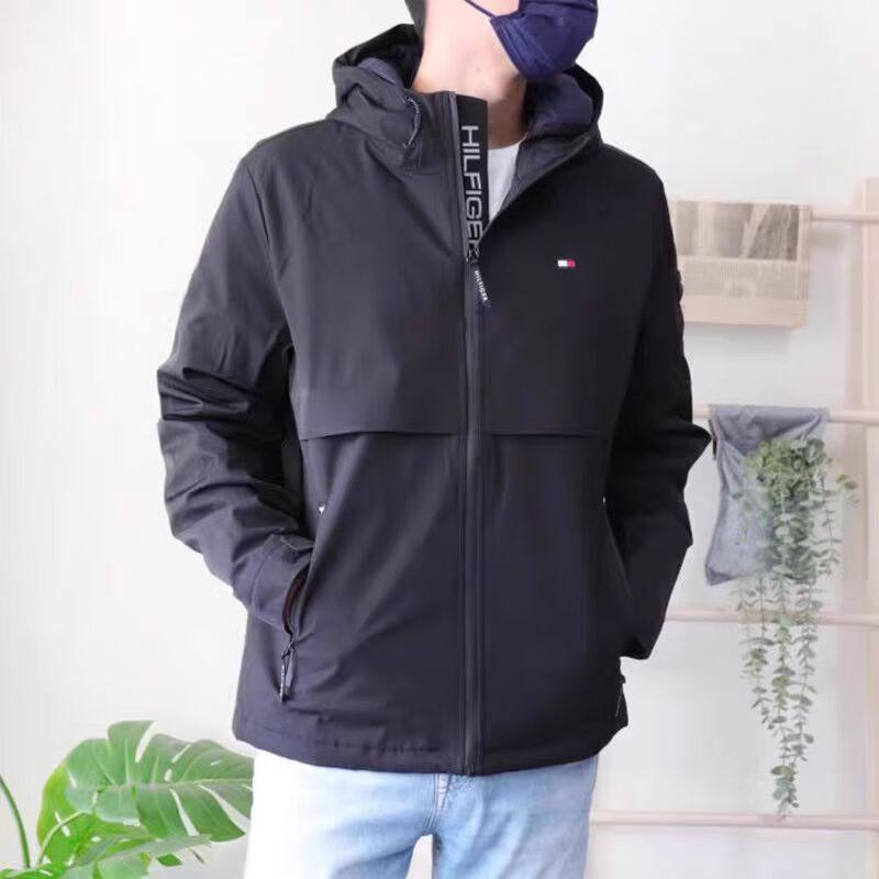 TOMMY HILFIGER 汤米·希尔费格 秋冬连帽保暖 男士防风夹克外套,运动服/休闲服装,运动茄克/外套,淘宝优惠券,粉丝福利购,淘宝优惠卷